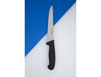 Нож жиловочный профессиональный для отделения жил от мяса, 21 см, ручка TPE, Giesser. (3005 21)