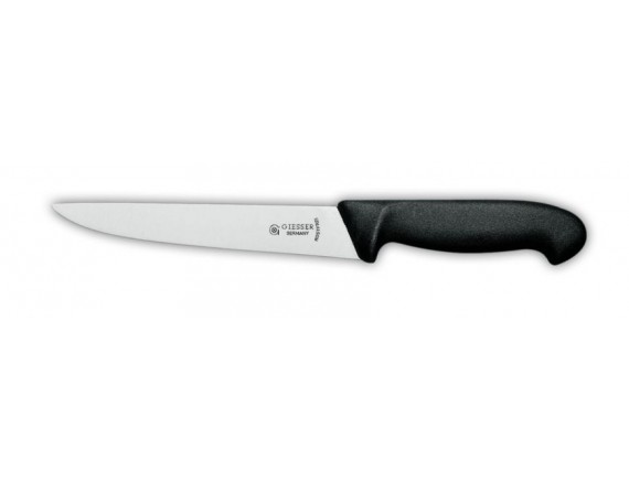 Нож жиловочный профессиональный для отделения жил от мяса, 30 см, ручка TPE, Giesser. (3005 30)