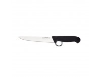 Нож жиловочный профессиональный для отделения жил от мяса, 18 см, со стопором, ручка TPE Bodyguard, Giesser. (3008 18)