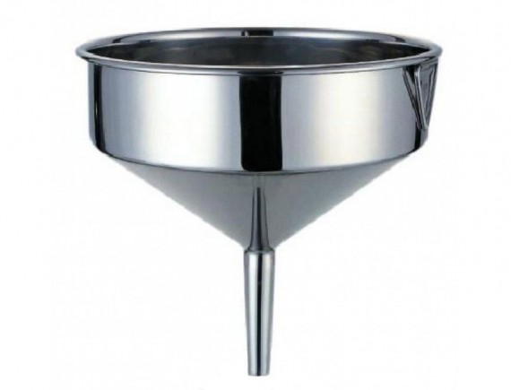 Воронка кондитерская, бытовая кухонная, диаметр 20 см, нержавеющая сталь 18/10, Dali Group. (301201)