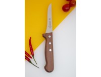 Нож обвалочный профессиональный 10 см, для обвалки и разделки мяса, деревянная ручка, Giesser. (3100 10)