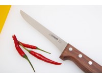 Нож обвалочный профессиональный 13 см, для обвалки и разделки мяса, деревянная ручка, Giesser. (3100 13)