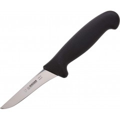Нож обвалочный профессиональный 10 см, для обвалки и разделки мяса, ручка TPE, Giesser. (3105 10)