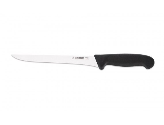Нож обвалочный профессиональный 21 см, для обвалки и разделки мяса, ручка TPE, Giesser. (3105 21)