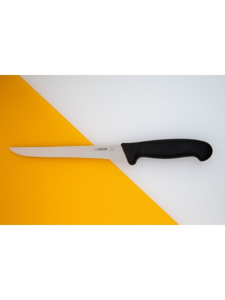 Нож обвалочный профессиональный 21 см, для обвалки и разделки мяса, ручка TPE, Giesser. (3105 21)