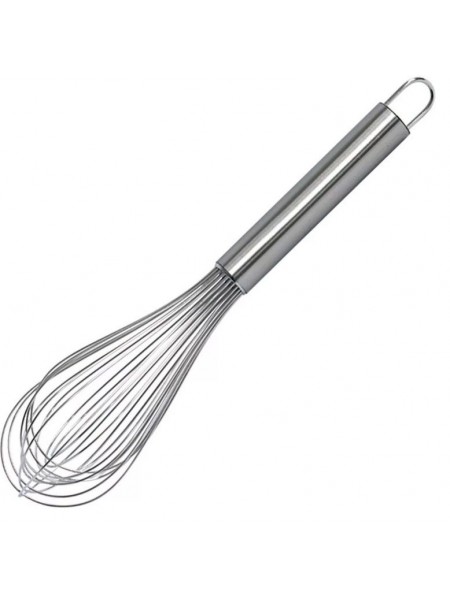 Венчик профессиональный, 30 см, 12 спиц, для взбивания, ручной, нержавеющая сталь 18/10, Dali Group. (313301) (313301)