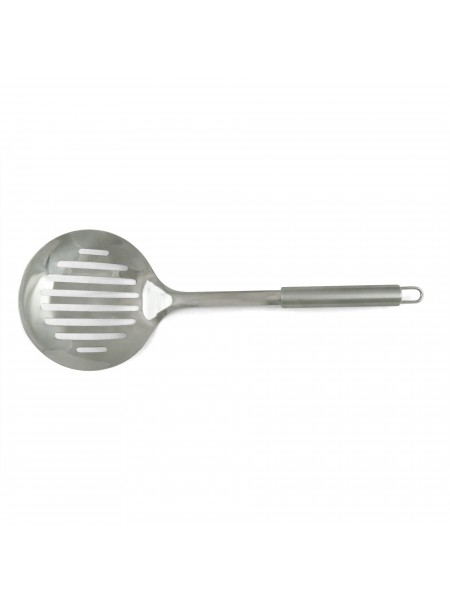 Шумовка перфорированная, нержавеющая сталь, рабочая поверхность 12х11см, общ. L=33.5 см, Dali Group. (321010)