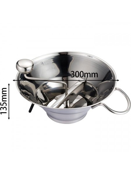 Протирочная машина для овощей, пюре, D-30 см, 5 дисков, нержавеющая сталь, Dali Group. (336130)