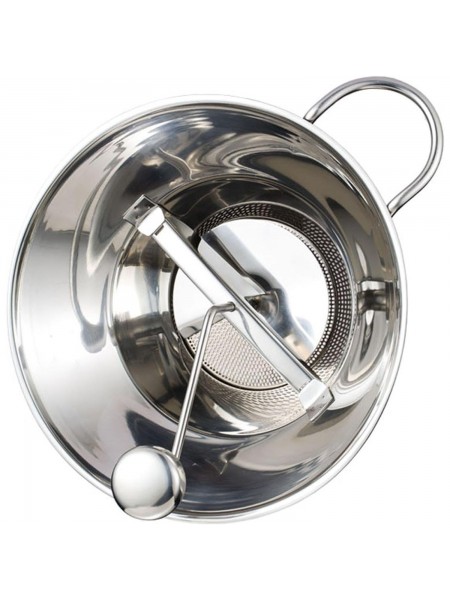 Протирочная машина для овощей, пюре, D-30 см, 5 дисков, нержавеющая сталь, Dali Group. (336130)