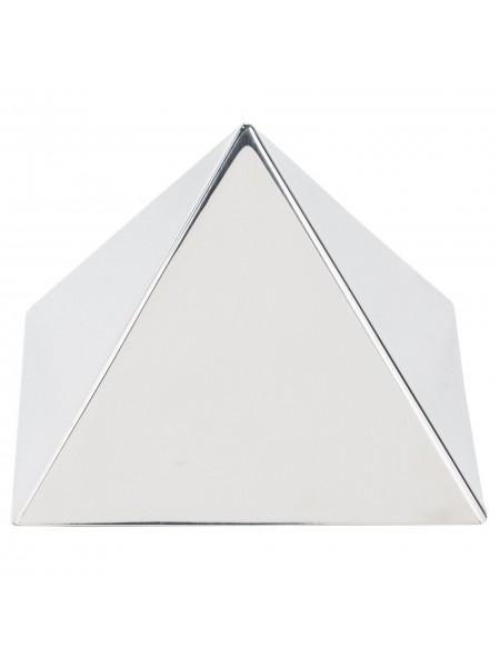 Форма кондитерская для пирожных, гарнира, паштета, 6х6х4 см, пирамида, нержавеющая сталь, 6 штук, Matfer. (341111)