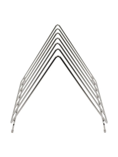 Подставка для 6 разделочных досок настольная, 32х27х27 см, нержавеющая сталь, Dali Group. (349060)