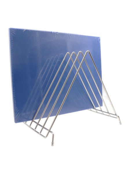 Подставка для 6 разделочных досок настольная, 32х27х27 см, нержавеющая сталь, Dali Group. (349060)