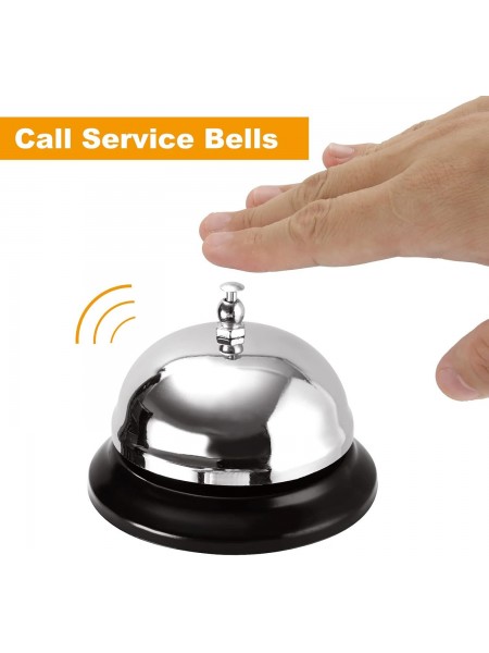 Звонок на ресепшн, для вызова официанта, 8.5х6 см, нержавеющая сталь, Dali Group. (398000)