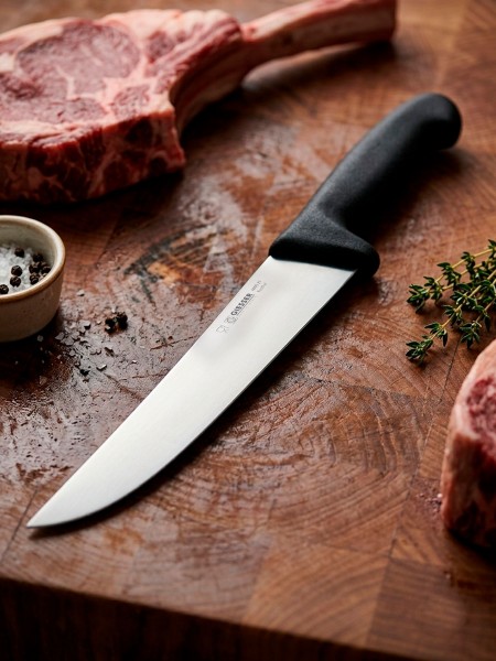 Нож обвалочный профессиональный 27 см, для обвалки и разделки мяса, ручка TPE, Giesser. (4005 27)