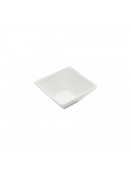 Соусник (мисочка для снэков) 7х7х3,5 см, фарфор, Paderno. (41200-40)