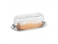 Блюдо металлическое с пластиковой крышкой, 30х15,5х10,5см, Paderno. (41422-30)