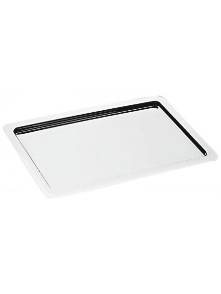 Поднос прямоугольный металлический, 53х32,5 см (1/1), нержавеющая сталь, Paderno. (41436-11)