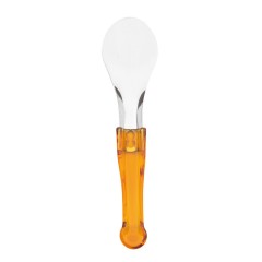 Ложка для мороженого, 27 см, нерж.сталь, ручка желтая, Paderno. (41475-01)