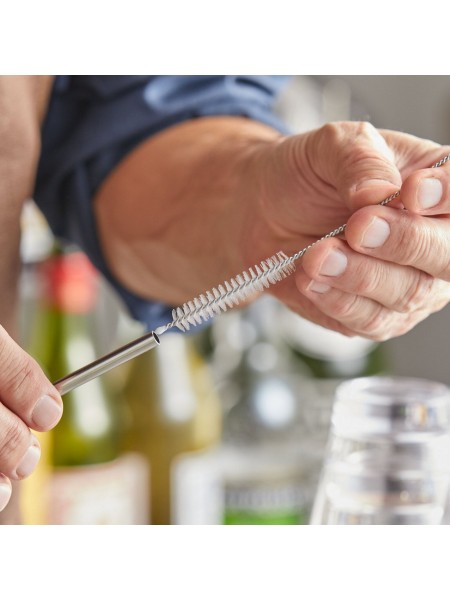 Ершик для чистки кондитерских насадок и коктейльных трубочек, 21 см, Paderno. (41490-AA)