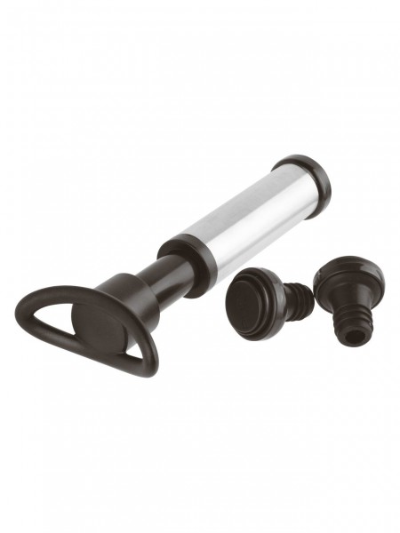 Вакуумный стоппер для вина, 2 пробки в комплекте, Paderno. (41500-00)