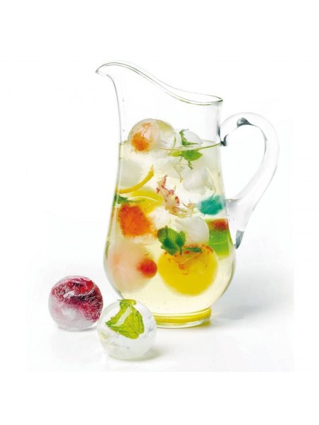 Форма для льда, 3 сферы 55 мм, 24х8,5х6,5 см, пластик, Paderno. (41515-03)