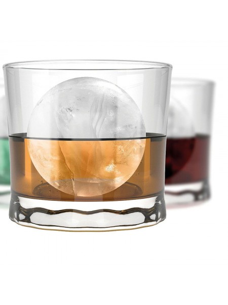 Форма для льда, на 4 сферы 4,5 см, 12х12х5 см, силикон, Paderno. (41515-08)