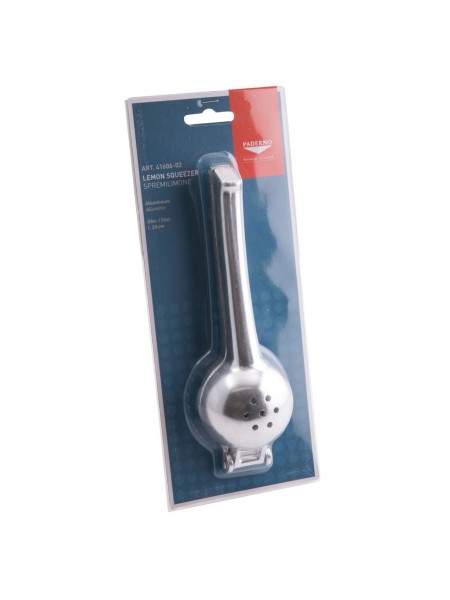 Сквизер барный для лимона, лайма, D-6 см, L-20 см, алюминий, Paderno. (41606-02)