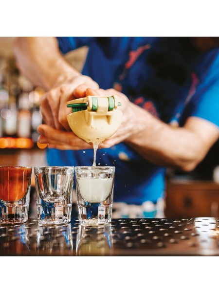 Сквизер барный для лимона, лайма, L-22 см, D-7,5 см, алюминий, Paderno. (41606-22)