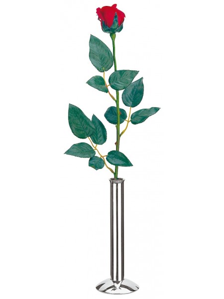 Сервировочная ваза для цветов на стол, 15 см, нержавеющая сталь, Paderno. (41628-15)