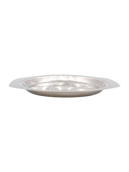 Блюдо сервировочное для улиток, на 6 штук, нерж.сталь, Paderno. (41687-06)