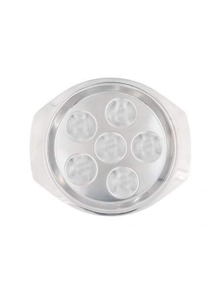 Блюдо сервировочное для улиток, на 6 штук, нерж.сталь, Paderno. (41687-06)