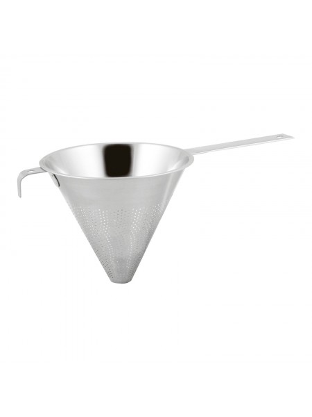Дуршлаг с ручкой, конусный, D-24 см, нержавеющая сталь, Paderno. (41925-24)