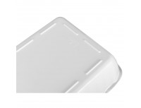 Блюдо для выкладки продуктов на витрине 33х26,5х8 см, цвет белый, САН-пластик, Рестола. (422108216)