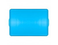 Крышка для лотка для теста 665х440х28 мм, цвет голубой, полипропилен, Рестола. (422108602)