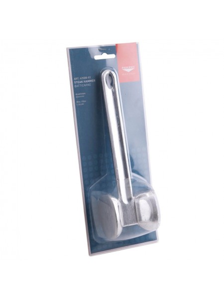 Молоток для отбивания мяса, 25 см, 0.38 кг, алюминий, Paderno. (42508-01)