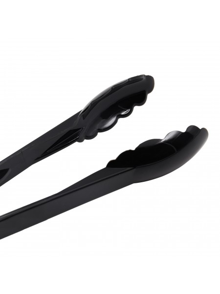 Щипцы кухонные универсальные 30 см, черные, поликарбонат, Dali Group. (425130)