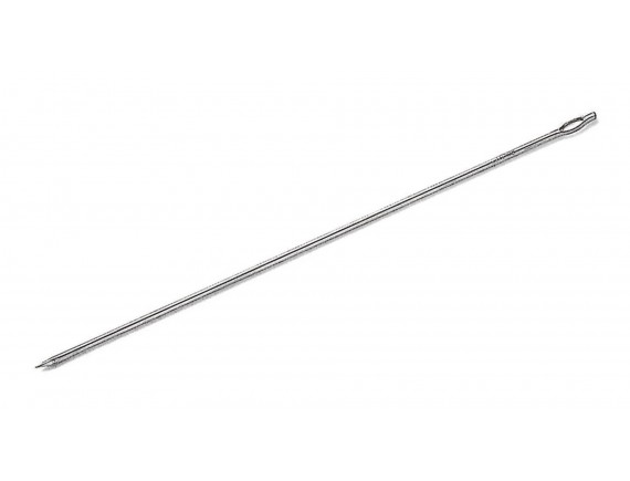 Игла шпиговальная прямая, L 18 см, нерж.сталь, Paderno. (42515-18)