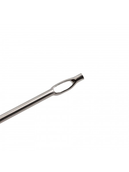Игла шпиговальная прямая, L 18 см, нержавеющая сталь, Paderno. (42515-18)