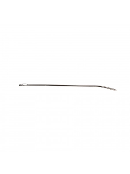 Игла шпиговальная изогнутая, L 18 см, нержавеющая сталь, Paderno. (42516-18)