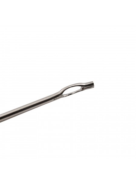 Игла шпиговальная изогнутая, L 18 см, нержавеющая сталь, Paderno. (42516-18)