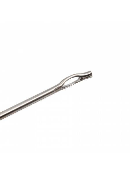 Игла шпиговальная изогнутая, L 20 см, нержавеющая сталь, Paderno. (42516-20)