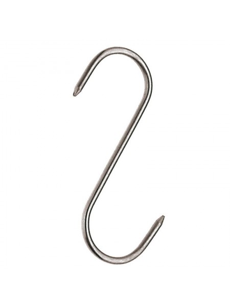 Крюк для мяса двусторонний, L-12см, нержавеющая сталь, Paderno. (42524-12)