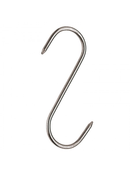 Крюк для мяса двусторонний, L-16см, нержавеющая сталь, Paderno. (42524-16)