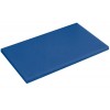 Синяя поварская разделочная доска, 60х40х2 см, полиэтилен, Paderno. (42539-04)
