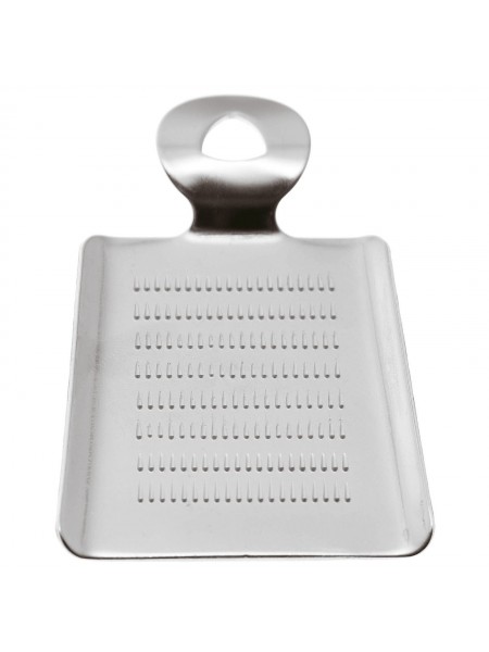 Терка для васаби, имбиря, чеснока, 11х7,5 см, нерж.сталь, Paderno. (42555-11)