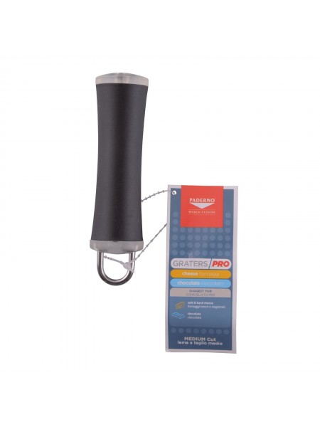 Терка для цедры, моркови, 3,5х22 см, L-40,5 см, с нескользящей ручкой, нержавеющая сталь, Paderno. (42560-02)