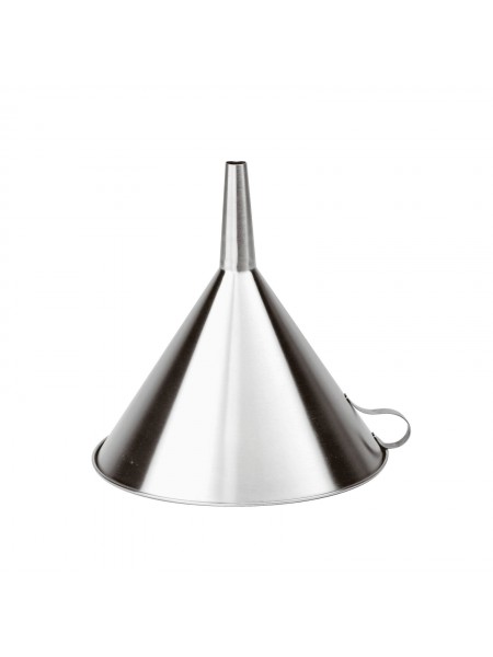 Воронка бытовая кухонная, D-18 см, нержавеющая сталь, Paderno. (42562-18)