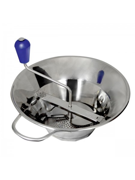 Протирочная машина для овощей, пюре, 3 диска, D-31 см H-25 см, нержавеющая сталь, Paderno. (42570-32)