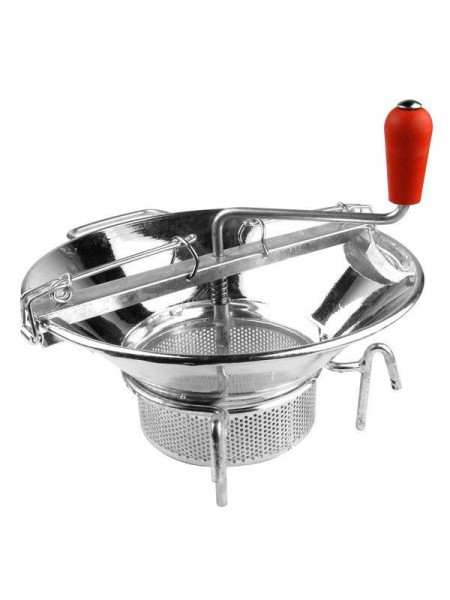 Протирочная машина для овощей, пюре, 1 диск, D-37см, H-32см, нержавеющая сталь, Paderno. (42575-37)