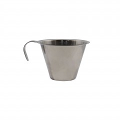 Стакан мерный для жидкостей и муки, 0,25 л, 10х7 см, нержавеющая сталь, Paderno. (42581-03)